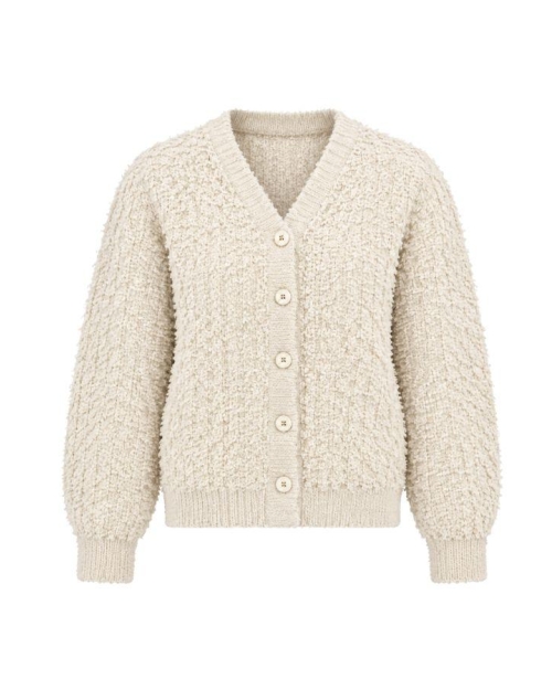 Boohtiek Vest Popcorn Creme