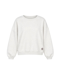 The Shirt Project Cropped Sweatshirt 11036 silver mélange TSP352