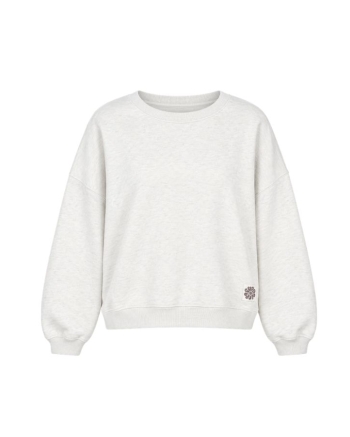 The Shirt Project Cropped Sweatshirt 11036 silver mélange TSP352