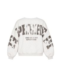 The Shirt Project Cropped Sweatshirt 11036 silver mélange TSP352