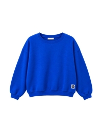 The Shirt Project Cropped Sweatshirt 11042 bright blue TSP347