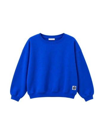 The Shirt Project Cropped Sweatshirt 11042 bright blue TSP347