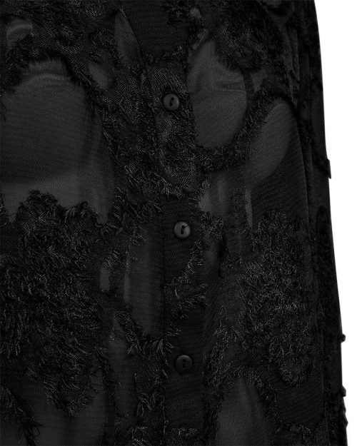 Freequent BLOUSE Black w. Gold