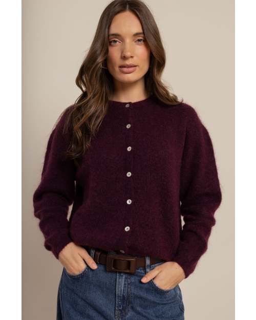 Studio Anneloes Bibi cardigan 3800 blackberry