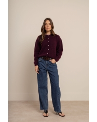 Studio Anneloes Bibi cardigan 3800 blackberry