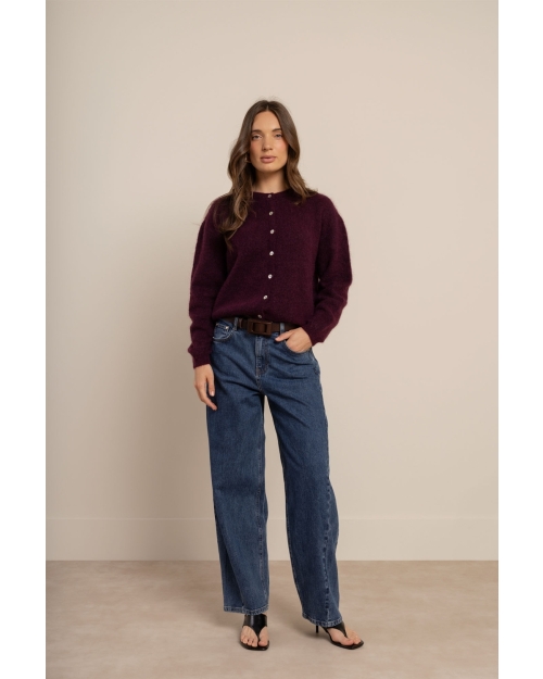 Studio Anneloes Bibi cardigan 3800 blackberry