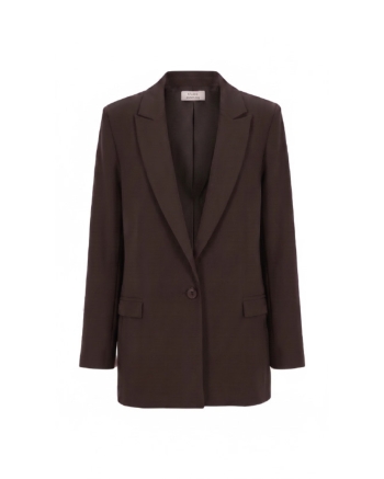 Studio Anneloes Sanny bonded blazer 8700 espresso