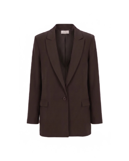Studio Anneloes Sanny bonded blazer 8700 espresso