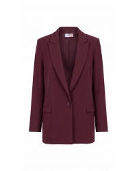 Studio Anneloes Sanny bonded blazer 3800 blackberry