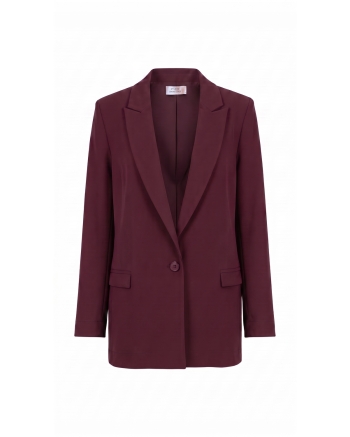 Studio Anneloes Sanny bonded blazer 3800 blackberry