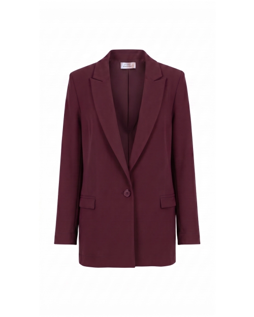 Studio Anneloes Sanny bonded blazer 3800 blackberry
